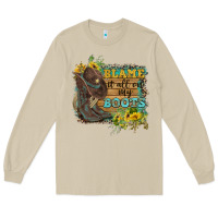 Mushroom Blame It All On My Boots Long Sleeve Tee - FaDigitalArtStudio