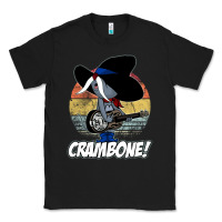 Black Vintage distressed uncle pecos crambone Classic Tee - longCreatives