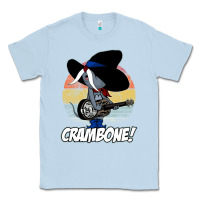 Dusty Blue Vintage distressed uncle pecos crambone Classic Tee - longCreatives