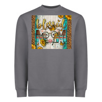 Storm Western Blessed Mom Baby Calf Heavyweight Sweatshirt - LillyAllenDesigns