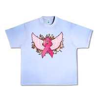Grape Ice Cancer ribbon angel wings Cancer Awareness Urban Heavy Tee - HowdyJamesFarm