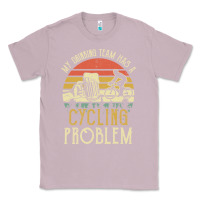 Lilac my drinking team has a cycling problem cotton t shirt funny dad gift c Classic Tee - longCreatives