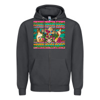 Smoke mexican tequila skull roses cactus sombrero Zipper Hoodie - Artiststas