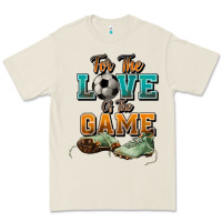 Bone For the love of the game Soccer Premium Tee - NancyCooperArtShop