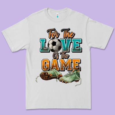 For The Love Of The Game Soccer Premium Tee Designed By Nancycooperartshop