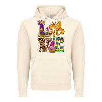Vintage Artic mardi gras love olivia Vintage Hoodie - OliviaCreatesArt