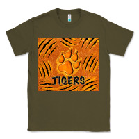Army Green tiger paws Classic Tee - TumblerDesignByShophia