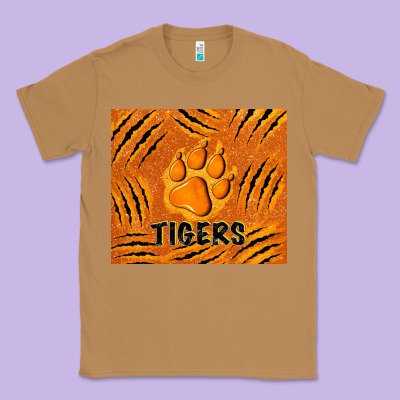 Tiger Paws Classic Tee Designed By Tumblerdesignbyshophia