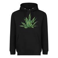 Black cactus Heavyweight Hoodie - BarkalooDesign