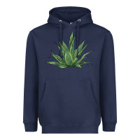 Navy cactus Heavyweight Hoodie - BarkalooDesign