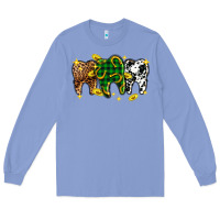 Colony Blue St. Patrick's Day Dental Long Sleeve Tee - OliviaCreatesArt