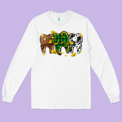 St. Patrick's Day Dental Long Sleeve Tee Designed By Oliviacreatesart