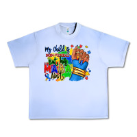 Grape Ice my child is non verbal but his mama aint afro Urban Heavy Tee - RanaPortraitStore