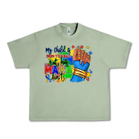 My Child Is Non Verbal But His Mama Aint Afro Urban Heavy Tee | Teevron