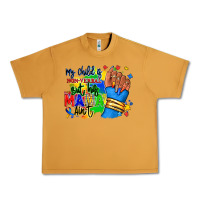 Peanut Butter my child is non verbal but his mama aint afro Urban Heavy Tee - RanaPortraitStore