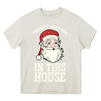 Cream There's Some Ho Ho Ho's in this House Santa Claus Heavy Core Tee - Bettercallsaul