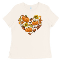 Bone Fall Heart Ladies Tee - texasbilliewilder