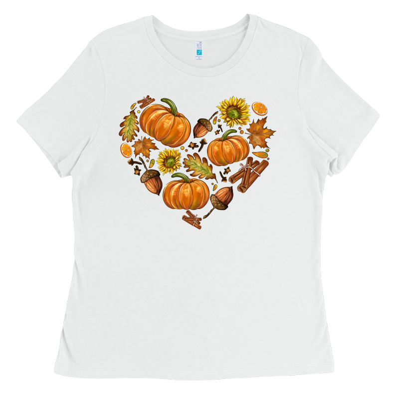 Fall Heart Ladies Tee by texasbilliewilder | Teevron
