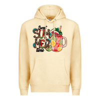 Pina Colada Sweet Summer Time Premium Hoodie - CowhideDigitalArt