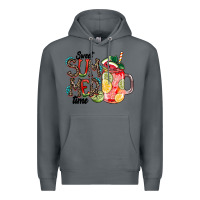 Rock Sweet Summer Time Premium Hoodie - CowhideDigitalArt