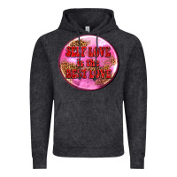 Vintage Black self love is the best love olivia Vintage Hoodie - OliviaCreatesArt