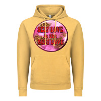 Vintage Mustard self love is the best love olivia Vintage Hoodie - OliviaCreatesArt