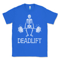 True Royal deadlift funny halloween skeleton weight lifting workout Classic Tee - longCreatives