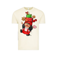 Vintage Arctic cute christmas girl gnome Vintage Tee - CowGirlArtShop