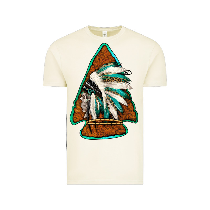 Indian Headdress Arrowhead Vintage Tee by Jasminsmagicworld | Teevron
