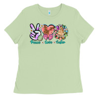 Matcha Peace love Easter Ladies Tee - NancyCooperArtShop
