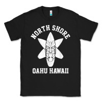 Black Oahu Hawaii North Shore Surf Beach Surfing Surfer Gift Classic Tee - longCreatives
