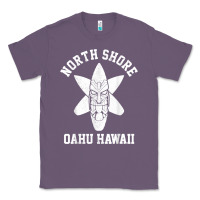 Lavender Oahu Hawaii North Shore Surf Beach Surfing Surfer Gift Classic Tee - longCreatives