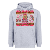 Heather Grey easter pink camouflage egg hunter  bunny Heavyweight Hoodie - BarkalooDesign
