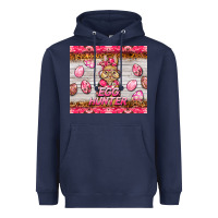Navy easter pink camouflage egg hunter  bunny Heavyweight Hoodie - BarkalooDesign