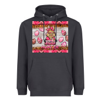 Smoke easter pink camouflage egg hunter  bunny Heavyweight Hoodie - BarkalooDesign