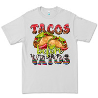 Dove Grey Tacos Before Vatos Premium Tee - texasbilliewilder