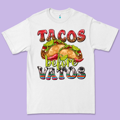 Tacos Before Vatos Premium Tee Designed By Texasbilliewilder