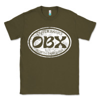 Army Green Outer Banks North Carolina OBX Beach Summer Travel Vintage Birthday Classic Tee - longCreatives