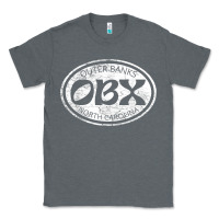 Charcoal Heather Outer Banks North Carolina OBX Beach Summer Travel Vintage Birthday Classic Tee - longCreatives
