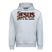 Heather Grey jesus in the reason Urban Hoodie - AdoDesignShop
