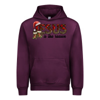 Mauve Wine jesus in the reason Urban Hoodie - AdoDesignShop