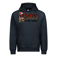 Navy jesus in the reason Urban Hoodie - AdoDesignShop