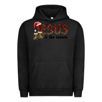 Pigment Black jesus in the reason Urban Hoodie - AdoDesignShop