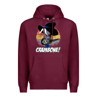 Burgundy Vintage distressed uncle pecos crambone Premium Hoodie - longCreatives