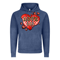 Vintage Denim love bites olivia Vintage Hoodie - OliviaCreatesArt