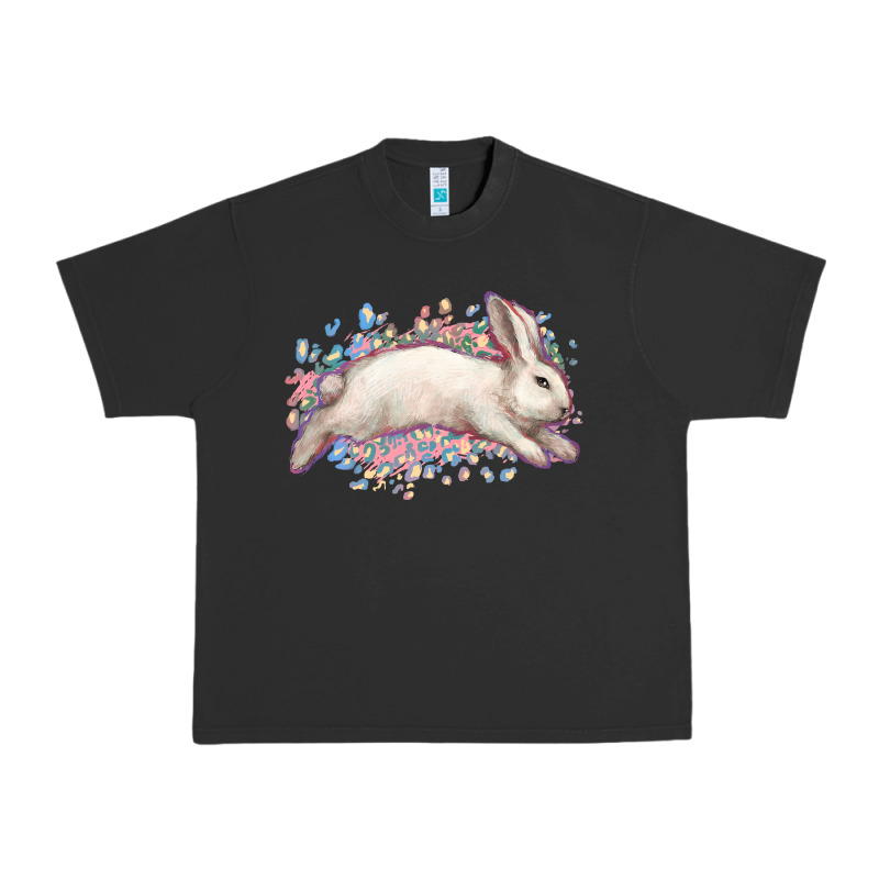 Easter Bunny Leopard Easter Day Urban Heavy Tee by HowdyJamesFarm | Teevron