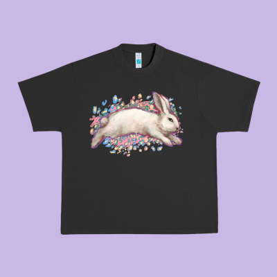Easter Bunny Leopard Easter Day Urban Heavy Tee Designed By Howdyjamesfarm