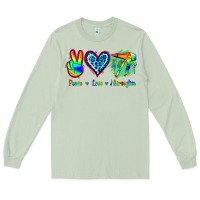 Matcha Peace Love Hairstylist Long Sleeve Tee - Jasminsmagicworld