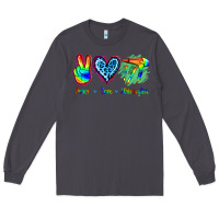 Smoke Peace Love Hairstylist Long Sleeve Tee - Jasminsmagicworld