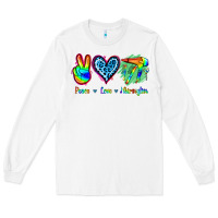 White Peace Love Hairstylist Long Sleeve Tee - Jasminsmagicworld